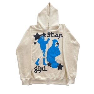 2023 Hot Selling Y2K Men's WInter Custom Logo 330g High Quality Long Sleeved Zip up Hoodies Plus Size Men's Hoodies - Image 2