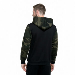 Custom Logo Size Cotton Polyester Pullover Long Sleeve Thin Camo Print Hoodies Men China Manufacturing - Image 6