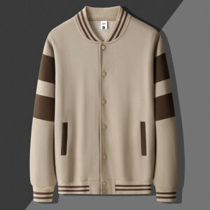 New Autumn College School Baseball Jacket Men Women Blank Varsity Jacket Custom Sample - Image 3