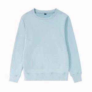 Mens High Quality Solid Color Pullover Mens Crew Neck Sweatshirt Thick Warm  Plain Beige 600G Loose Fit Crewneck 3XL - Image 6