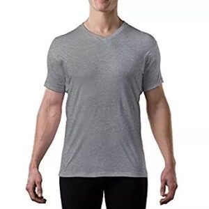 Men Tailored Fit Stays Smooth Tucked-in Under Your Other Clothes Sweat Proof Undershirt Basic White t Shirt Oversized Custom for - Image 3