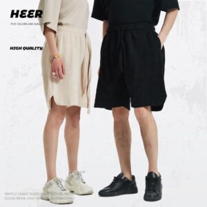 Custom Blank Running Summer Fitness Sports Anti-Wrinkle Multiple Sizes Eco-Friendly Breathable Men's Shorts - Image 1