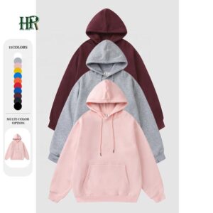 Custom High Quality Breathable Hoodie Customized Logo Embroidery Hoody Unisex Sweater Hoodies - Image 2