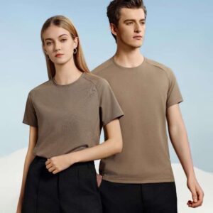 TITI 75%Nylon25%spandex T-Shirt Men's Leisure Wear TShirt Custom Embroidered Short Sleeve Waffle Knit Fabric T Shirt - Image 2