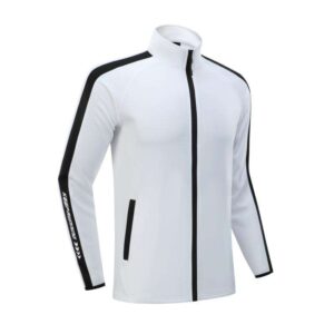 Custom Logo Outdoor Joggers Full-Zip Long Sleeve Jacket Sports Athletic Track Mens Jackets - Image 1