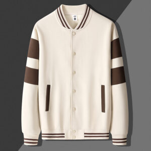New Autumn College School Baseball Jacket Men Women Blank Varsity Jacket Custom Sample - Image 5
