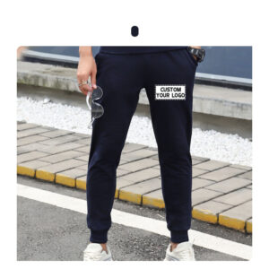 High Quantity Thick 100% Cotton Cargo Sweatpants Men Slim Joggers Thermal Fleece High Quality Custom Warm Men Joggers - Image 4
