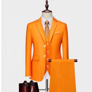 Slim Fit Men's Clothing Jacket and Pants - Image 2