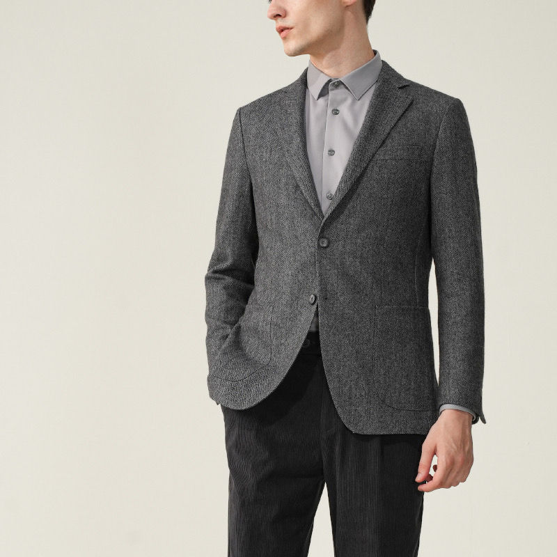 Top Wholesale Single Breasted Western Men's Clothes Jacket Men's Handsome Casual Tuxedo Suit for Men Slim Fit