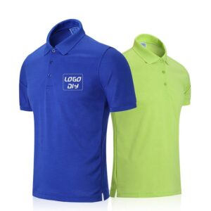 Casual Solid Lapel T-shirt Golf Men's Polo Shirt 100% Cotton Embroidered Polo Shirt Custom logo - Image 5