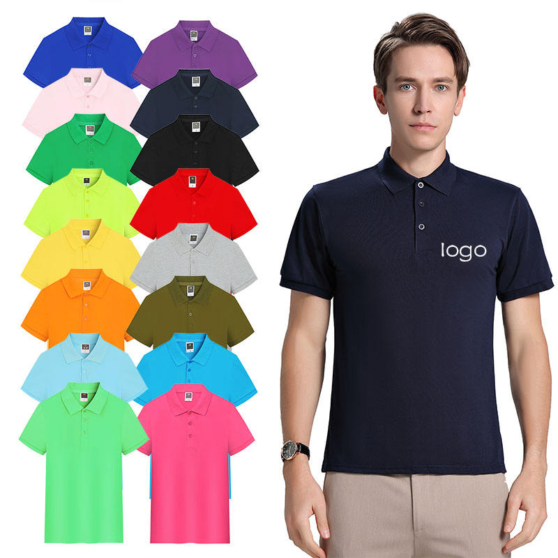 Golf Polo t Shirt Plain Custom Embroidery Logo High Quality Unisex Men Polo Custom Polo Shirt