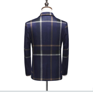 Wholesale Custom Clothing Slim and Simple Men's Regular Suits Jacket Traje Blazers Men Business Suits Set for Men - Image 9