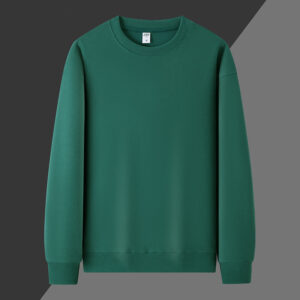 Black Blank Hoodies Men Crew Neck Sweatshirts Oversized Custom Pullover Sweatshirts Standard - Image 6