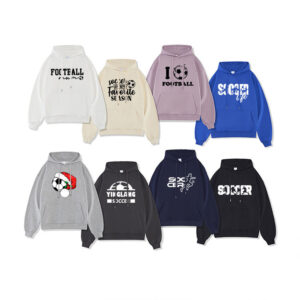 380 Gsm Printed Logo Men Private Label Custom Hoodies Heavyweight 100% Cotton Unisex Plain Essential Oversize Hoodies - Image 5