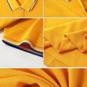 OEM Custom Printing Logo Short Sleeve Golf Polo Shirts 100% Cotton Men's Polo t Shirt - Image 5