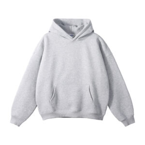 Wholesale Blank Hoodie Custom Mens Oversized Drop Shoulder Sweatshirt Pullover Hoodie - Image 1