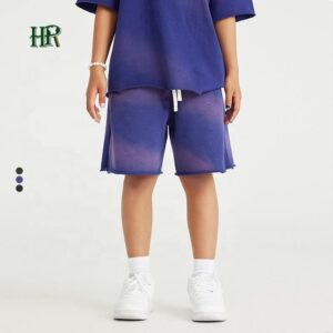 Custom Logo Summer Running Shorts Workout Foam 100% Cotton Sweat Gym Men Shorts - Image 1