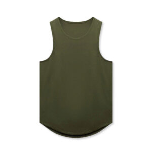 Custom Mens String tank Top Fitness Muscle Polyester Cuff off  Men Workout Undershirt t Shirt Gym Clothing Men Tops Fitness Wear - Image 5