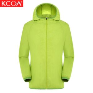 Wholesale UV Proof Water Repellent Lightweight Women and Men Wind Breaker Jacket - Image 2