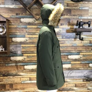 OEM Custom Winter Outdoor Fur Hooded Hiking Coat Jacket Warm Windbreak Padded Jackets - Image 5