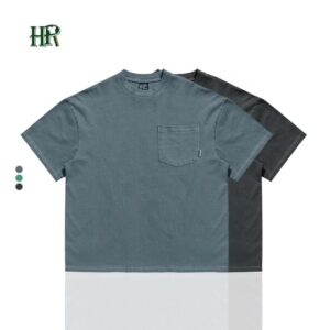 320 Grams High Quality Custom Logo Men T-shirts Embroidery Oversize Acid Washed Shirts White Tee - Image 1