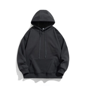 Plus Size Oversized Hoody High Quality Men's Puff Printing Hoodies Unisex Custom Logo - Image 3