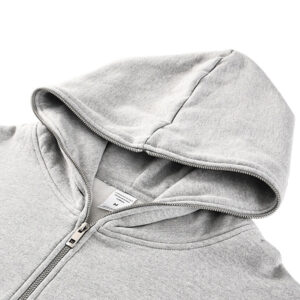 Custom Cotton Blank Drop Shoulder Fleece Hoodies Oversized Full Face Zip up Hoodie for Men - Image 1