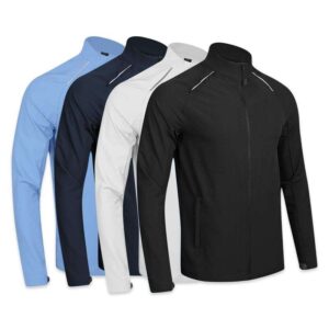 Custom Logo Unisex Jacket Full Zip up Nylon Light Weight Outdoor Windbreaker Men Waterproof Running Casual Sports Jacket - Image 3