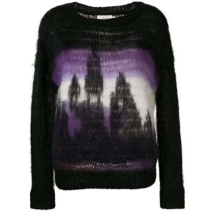 Men Sweater Design Clothing Print Mohair Sweater Custom Pattern Sweater - Image 1