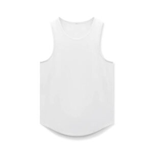 Custom Mens String tank Top Fitness Muscle Polyester Cuff off  Men Workout Undershirt t Shirt Gym Clothing Men Tops Fitness Wear - Image 3