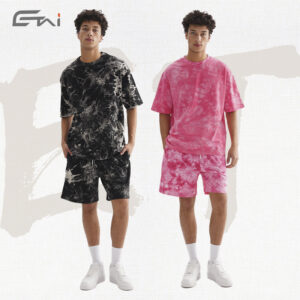 Men Clothes New Styles Sports Suit Men'S Shorts Summer Thin Men's Breathable Casual Short Plain T Shirt Set Custom Clothing - Image 1