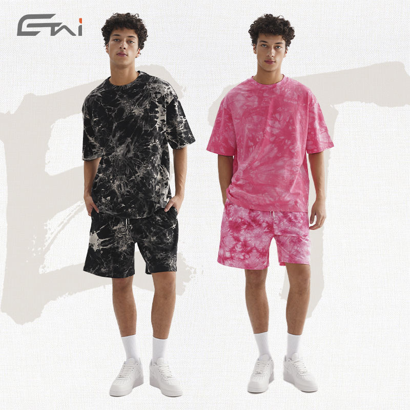 Men Clothes New Styles Sports Suit Men'S Shorts Summer Thin Men's Breathable Casual Short Plain T Shirt Set Custom Clothing