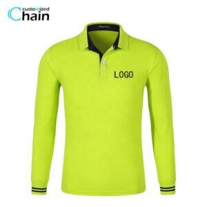 High Quality Mens Polo Shirt Long Sleeves Deer Embroidery Printing Men Slim Casual  S-4XL Fashion Top Clothing - Image 4