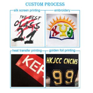 Wholesale Men's Jackets Coats Custom Printing Plus Size Unisex Uniform Baseball Jacket - Image 3