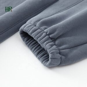 100% Cotton Vintage Acid Washed Sweat Pants Custom Sport Jogger Heavy Weight French Terry Sweatpants - Image 5