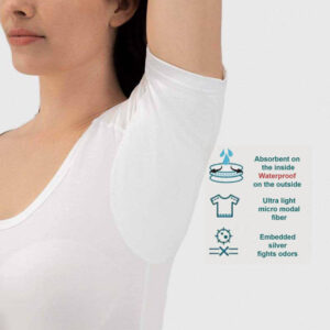 The Sweat Proof Pad Will Stop Yellow Antiperspirant and Deodorant Stains From Ruining Your Shirts Sweat Proof Undershirt T Shirt - Image 4