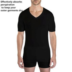 Men Tailored Fit Stays Smooth Tucked-in Under Your Other Clothes Sweat Proof Undershirt Basic White t Shirt Oversized Custom for - Image 5