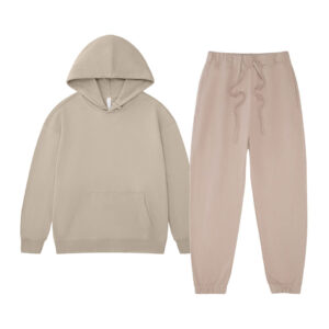 12 Colors Hoodies Manufacturers Wholesale Custom Sweatpants and Hoodie Two Piece Set - Image 5