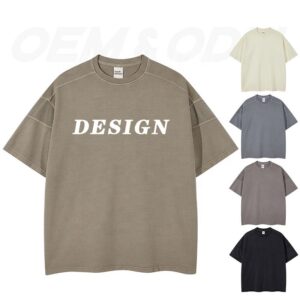 High Quality Blank O-neck T-shirt Logo Printing 100% Premium Cotton Custom T Shirt Printed Men Tshirt - Image 1