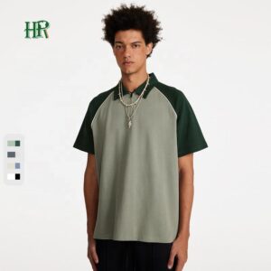 Custom  Men's Blank Golf Polo T Shirts Embroidered Logo Plain Short Sleeve Casual Polo Shirts - Image 2