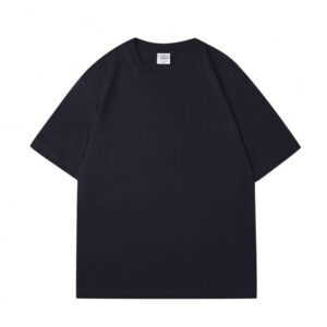 Customizable Heavyweight Cotton Gym T-Shirt for Men Oversized 220 Gsm T Shirts Custom Logo Printed Tshirt - Image 1