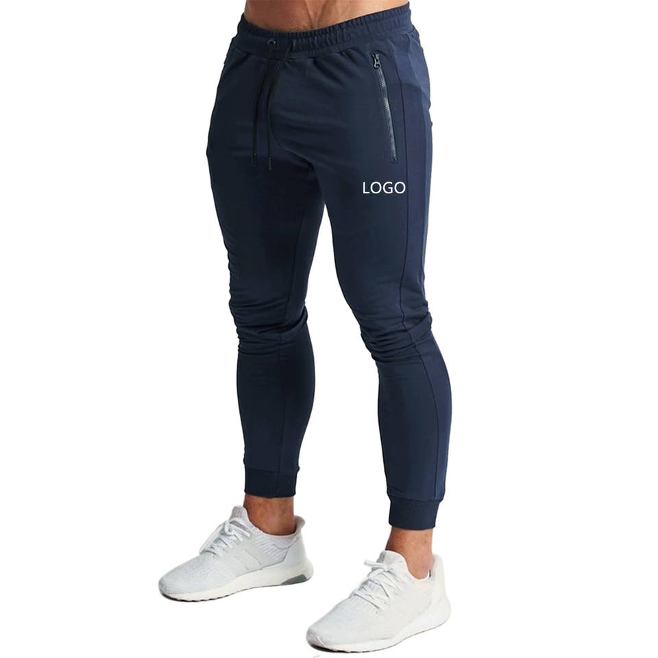Custom High Waist Sport Jogger Elastic Wholesale Athletic Wear Cotton TrackPants Spandex Sweat Pants for Men