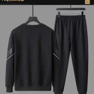 China Factory 300G Polyester Cotton Custom Logo Color Size Sweatershirt Suit Winter Essential - Image 3