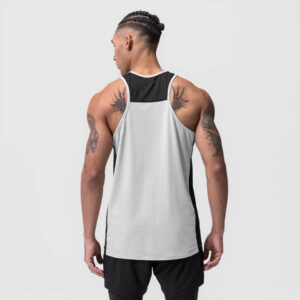Custom Mens String tank Top Fitness Muscle Cotton Cuff off  Men Workout Undershirt t Shirt Gym Clothing Men Tops Fitness Wear - Image 1