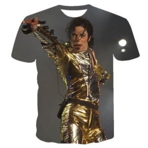 Michael Jackson T-shirt MJ 3D Print Streetwear Popular Singer Men Women T Shirt Hip Hop Tee Shirt Tops Dangerous Unisex Clothing - Image 3