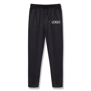 Wholesale Embroidery Custom Logo Unisex Sweatpants Long Casual Pants Blank Mens Straight Leg Trouser Sweatpants - Image 1