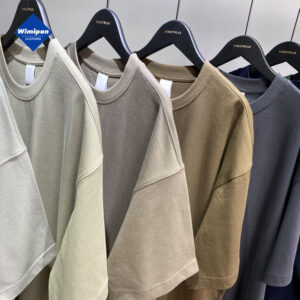 High Quality 100% Cotton Heavyweight Drop Shoulder Double Yarn Vintage Plus Size Men's T-shirts - Image 1