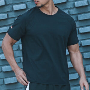 Men 's Fitness Gym T Shirts 2022 Shirt Homme Running Men Designer Quick Dry T-Shirts Running Slim Fit Tops Tees Sport Muscle Tee - Image 2