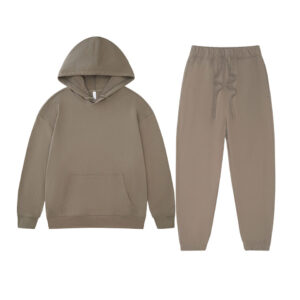 Two Piece Sweatpants and Hoodie Set Unisex Custom Essentials Hoodie Men 's Regular Sleeve Pullover - Image 6