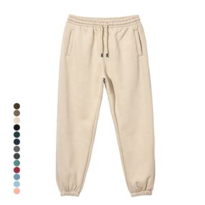 Manufacturer Men Sweatpants Oem Heavyweight Cotton Custom Logo Jogger Pants for Men - Image 3
